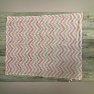 Pink and White Blanket by Ning